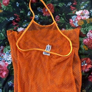 Moschino Orange swim dress